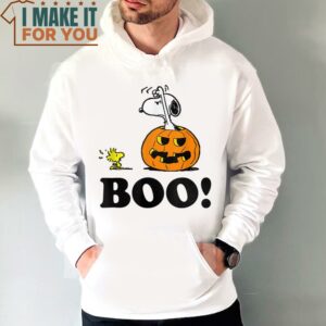 Peanuts Halloween Snoopy Woodstock Boo T Shirt Enjoyable Halloween Gift 3