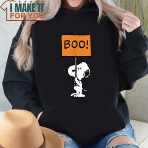Peanuts Halloween Snoopy Boo T Shirt Enjoyable Halloween Gift 4