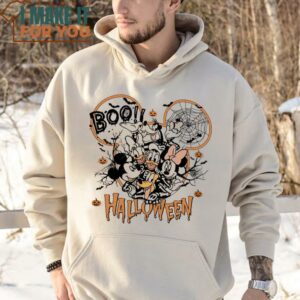 Spooky Mickey Mouse and Friends Boo Shirt Enjoyable Halloween Gift 3