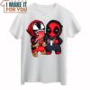Venom And Deadpool Cute Friends Unisex T-shirt Marvel Halloween, Enjoyable Halloween Gift