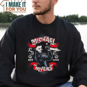 Michael Myers T Shirt Retro Horror Halloween T Shirt Whimsical Halloween Gift 2