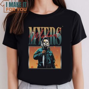 Michael Myers Vintage Horror Halloween Shirt Whimsical Halloween Gift 2