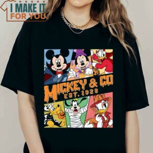 Mickey And Co Halloween Shirt Disney Mickey Halloween Gift Whimsical Halloween Gift 2