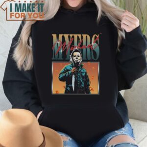 Michael Myers Vintage Horror Halloween Shirt Whimsical Halloween Gift 4