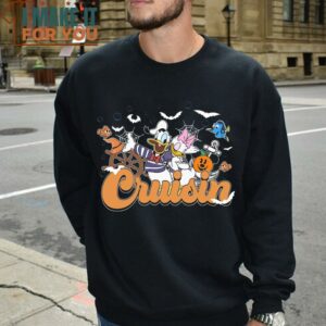 Vintage Disney Cruisin Couple Halloween On The High Seas Shirt Enjoyable Halloween Gift 3