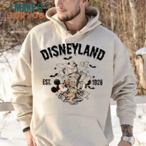 Vintage Disneyland Halloween Sweatshirt Mickey And Friends Halloween Enjoyable Halloween Gift 3