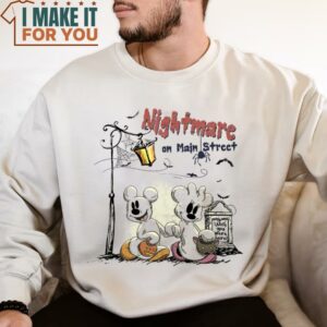 Mickey Minnie Halloween Shirt Disney Halloween Nightmare On The Main Street Shirt Darling Halloween Gift 2