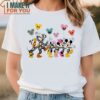 Disney Characters Halloween Skeleton Shirt, Lovely Halloween Gift