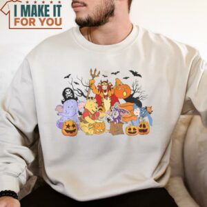 Vintage Winnie The Pooh Halloween Shirt Retro Disney Halloween Shirt Sweet Halloween Gift 2