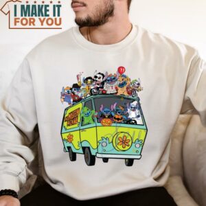 Stitch Drive Car Halloween Costume T shirt Sweet Halloween Gift 2