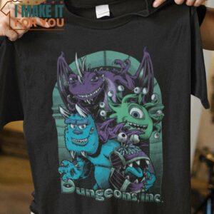 Dungeons Inc Monsters Inc T-Shirt, Best Gifts for Halloween Lovers