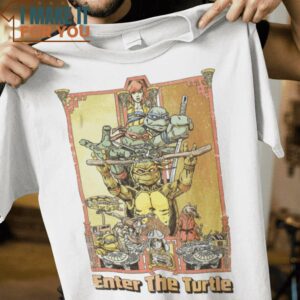 Enter The Turtle Teenage Mutant Ninja Turtles T-Shirt, Best Gifts for Halloween Lovers
