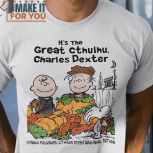 Great Cthulhu Snoopy T-Shirt, Halloween Gift for Men