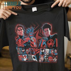 Spider Fighter Street Fighter Spider-man Marvel Mashup T-Shirt, Best Gifts for Halloween Lovers