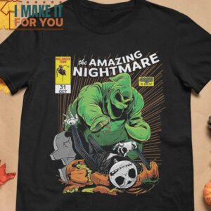 The Amazing Nightmare The Nightmare Before Christmas T-Shirt, Best Gifts for Halloween Lovers
