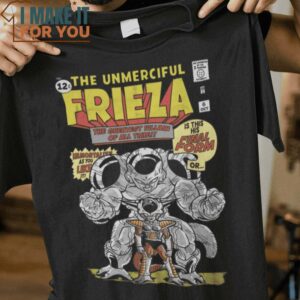 The Unmerciful Emperor The Incredible Hulk Dragon Ball Mashup T-Shirt, Best Gifts for Halloween Lovers