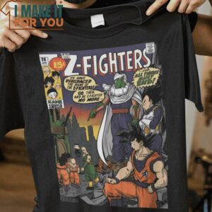 The Z Fighters Dragon Ball Z T-Shirt, Best Gifts for Halloween Lovers
