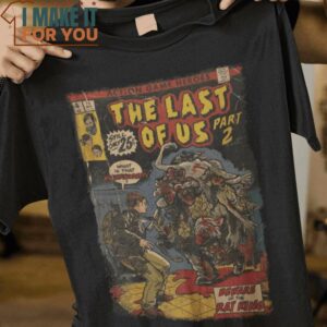 Beware Of The Rat King The Last of Us T-Shirt, Funny Halloween Graphic Tees for Men