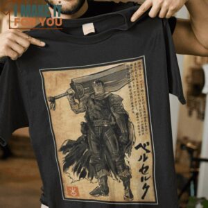 Black Swordsman Guts Berserk T-Shirt, Funny Halloween Graphic Tees for Men Black Swordsman Guts Berserk T-Shirt, Funny Halloween Graphic Tees for Men