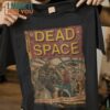 Dead Space Comic Cover T-Shirt, Funny Halloween Graphic Tees for Men
