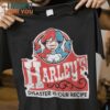 Disaster Is Our Recipe Harley Quinn DC Comics T-Shirt, Funny Halloween Graphic Tees for Men