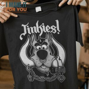 Jinkies Scooby-Doo T-Shirt, Funny Halloween Graphic Tees for Men