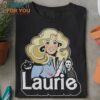 Laurie Horror T-Shirt, Funny Halloween Graphic Tees for Men