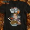 Pieces Of Sh Happy Gilmore Cereal T-Shirt, Funny Halloween Graphic Tees for Men