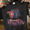 Spider-Pig Spider-Man T-Shirt, Funny Halloween Graphic Tees for Men