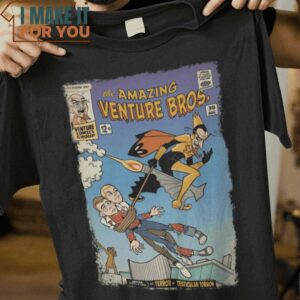The Amazing Venture Bros The Venture Bros T-Shirt, Funny Halloween Graphic Tees for Men