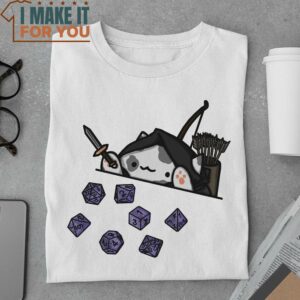 Bongo Rogue Dungeon and Dragons T-Shirt, Funny Halloween Graphic Tees for Men