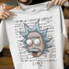 Relatively Schwifty Rick Sanchez Rick and Morty T-Shirt, Funny Halloween Graphic Tees for Men