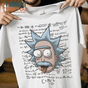 Relatively Schwifty Rick Sanchez Rick and Morty T-Shirt, Funny Halloween Graphic Tees for Men