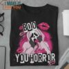 Boo You Horror T-Shirt, Best Halloween Graphic Tees for Men