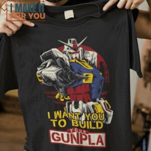 Choosen One Mobile Suit Gundam T-Shirt, Best Halloween Graphic Tees for Men
