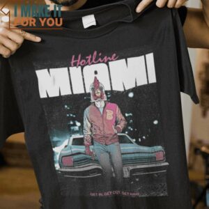Hotline Miami T-Shirt, Best Halloween Graphic Tees for Men