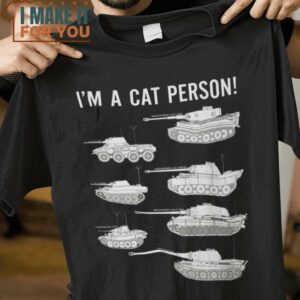 I’m A Cat Person Tanks T-Shirt, Best Halloween Graphic Tees for Men