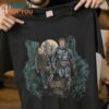 Last Mandalorian The Last of Us T-Shirt, Best Halloween Graphic Tees for Men