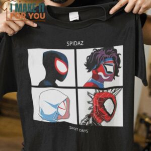 Spidaz Spot Days Spider-man Marvel T-Shirt, Best Halloween Graphic Tees for Men