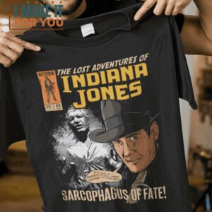 The Meeting Indiana Jones Han Solo T-Shirt, Best Halloween Graphic Tees for Men
