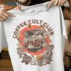 Coffe Cult Club T-Shirt, Best Halloween Graphic Tees for Men
