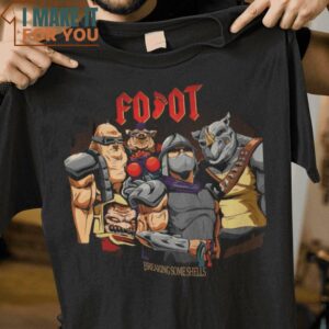 Breaking Some Shells Teenage Mutant Ninja Turtles T-Shirt, Trendiest Halloween Graphic Tees for Men