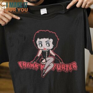 Frank N Boop Betty Boop Frank-N-Furter The Rocky Horror Picture Show T-Shirt, Trendiest Halloween Graphic Tees for Men