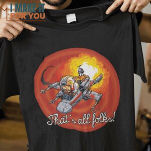 Porkins Porky Pig Looney Tunes T-Shirt, Trendiest Halloween Graphic Tees for Men