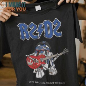 R2D2 Star Wars T-Shirt, Trendiest Halloween Graphic Tees for Men