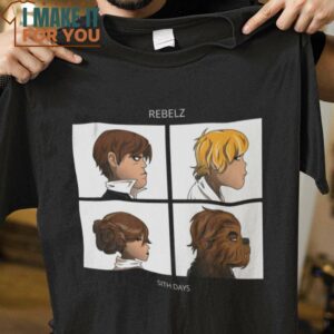 Rebelz Sith Days Demon Days Star Wars Characters T-Shirt, Trendiest Halloween Graphic Tees for Men