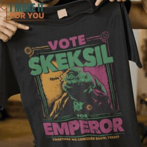SkekSil for Emperor The Dark Crystal T-Shirt, Trendiest Halloween Graphic Tees for Men