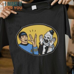 Spock Star Trek Spock T-Shirt, Trendiest Halloween Graphic Tees for Men