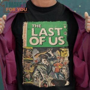 Suspense The Last of Us T-Shirt, Trendiest Halloween Graphic Tees for Men