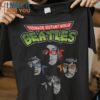 Teenage Mutant Ninja The Beatles T-Shirt, Trendiest Halloween Graphic Tees for Men